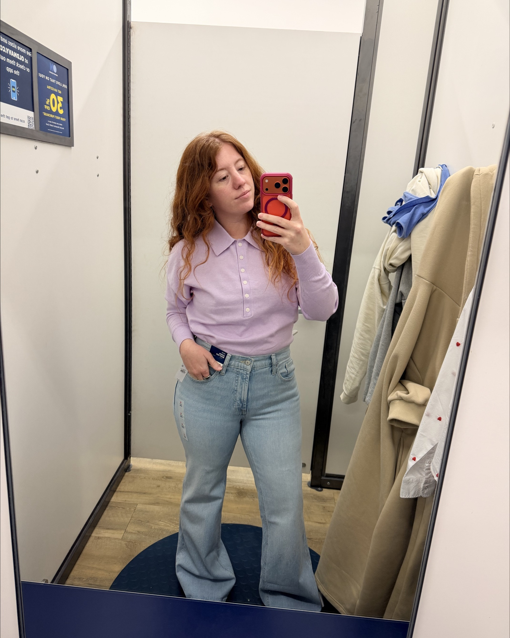 Spring Old Navy try-on haul 🌸💛 Loving all the soft spring colors right now—lavender collared tops, a yellow striped rugby polo, the cutest pink dresses, flattering flare jeans, and a fun Valentine’s button-down that’s still totally wearable beyond February. Everything feels easy, comfortable, and perfect for mixing into everyday spring outfits. Old Navy is really doing it with affordable spring staples this season.

#LTKMidsize #LTKootd #LTKPetite