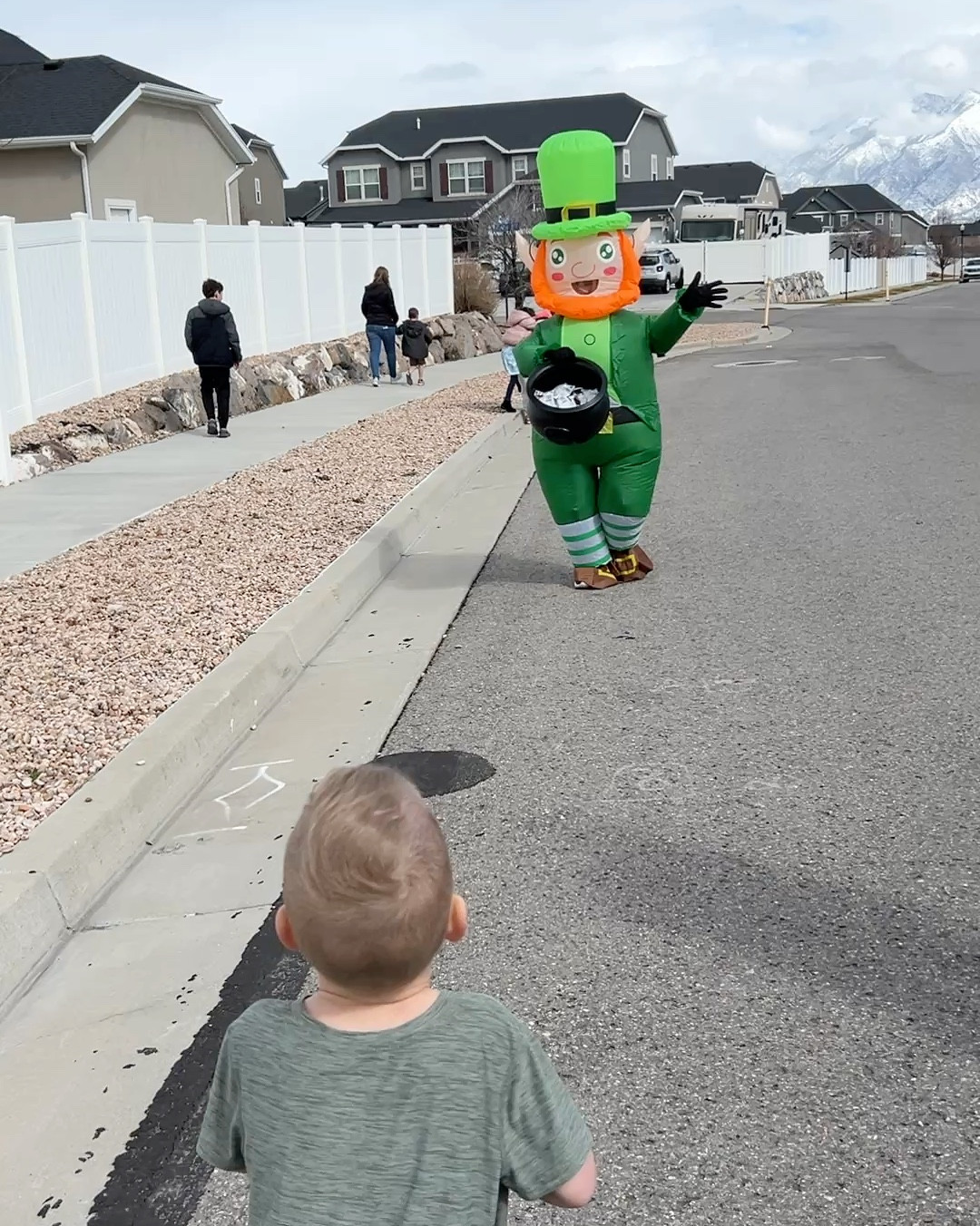 Happy St. Patrick’s Day! If you’ve ever wanted to spread joy here is the costume for you - this Inflatable Leprechaun Costume brings so much joy to our neighborhood. Our dear neighbor and friend Melissa fills her pot with little snacks for the kids and walks around waving and handing out treats during our Neighborhood Leprechaun Hunt  

#LTKSeasonal #LTKKids