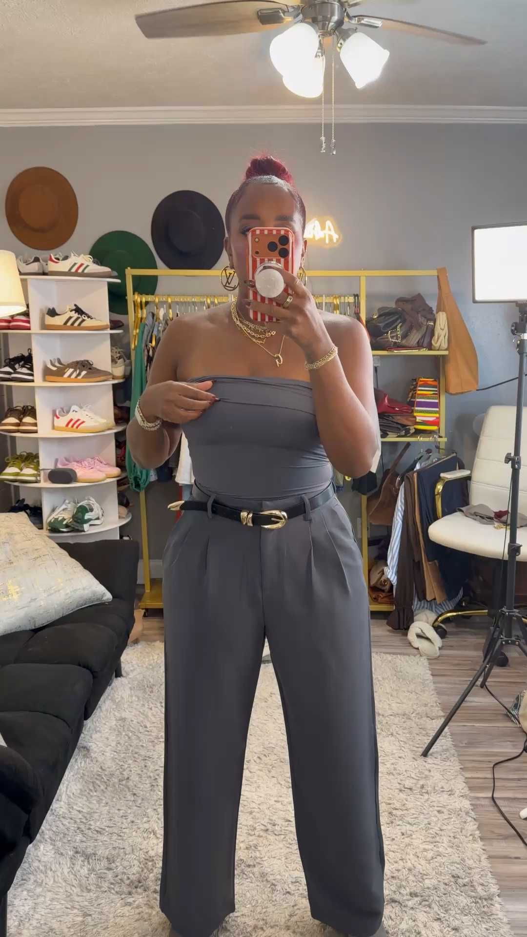 Amazon trousers that look designer but are under $40 👏🏽
✨ High-waisted
✨ Wrinkle-proof + breathable
✨ Two inseams (petite/tall friendly)
✨ Sizes XS–XL
Styled 6 ways — perfect for work, travel, and girls’ night out 💼🖤 khaki size large all others are medium 

#AmazonFashion #LTKFinds #LTKFall #AffordableStyle #WorkwearChic #WideLegTrousers #AmazonMustHaves #OfficeStyle #AmazonOOTD #GraceInTheEveryday

#LTKStyleTip 

Follow my LTK @AdrianneMG on the @shop.LTK app to view this post and get my exclusive app-only content!

#liketkit #LTKWorkwear #LTKOver40 #LTKMidsize