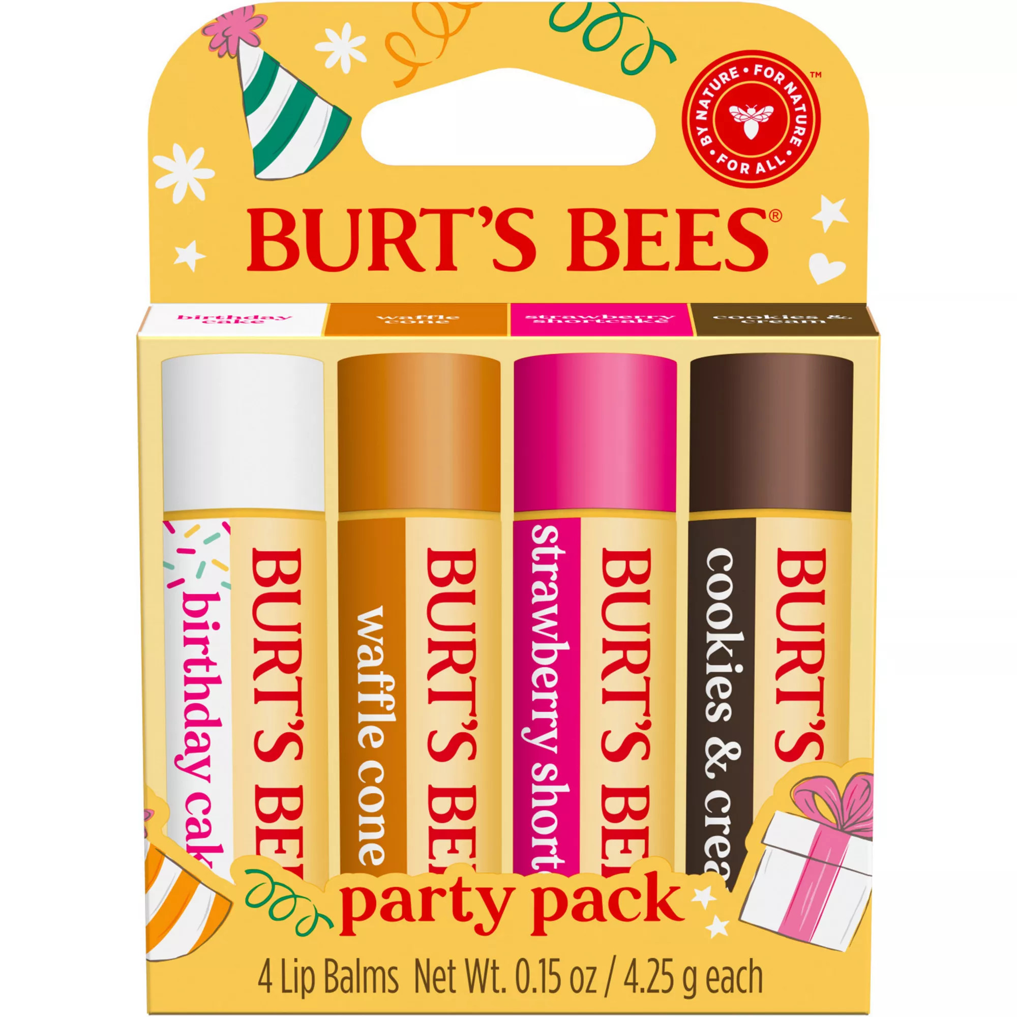 Burt's Bees Party Pack Lip Balm Gift Set | Kohl's