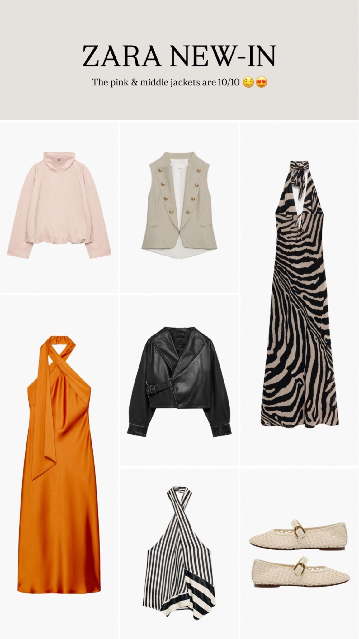 Zara new-in! The pink & middle jackets are 10/10 🤤😍

#LTKuk #LTKstyletip #LTKsummer