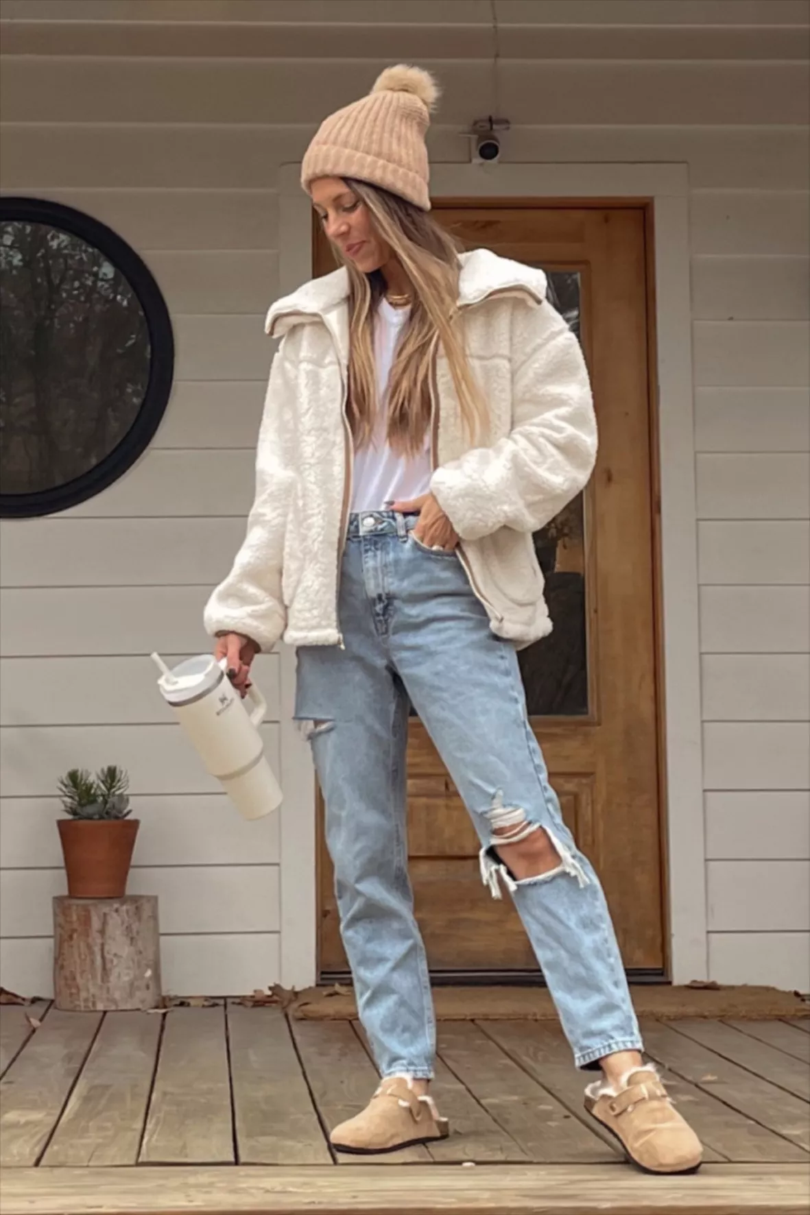 Topshop Ripped High Waist Mom Jeans curated on LTK