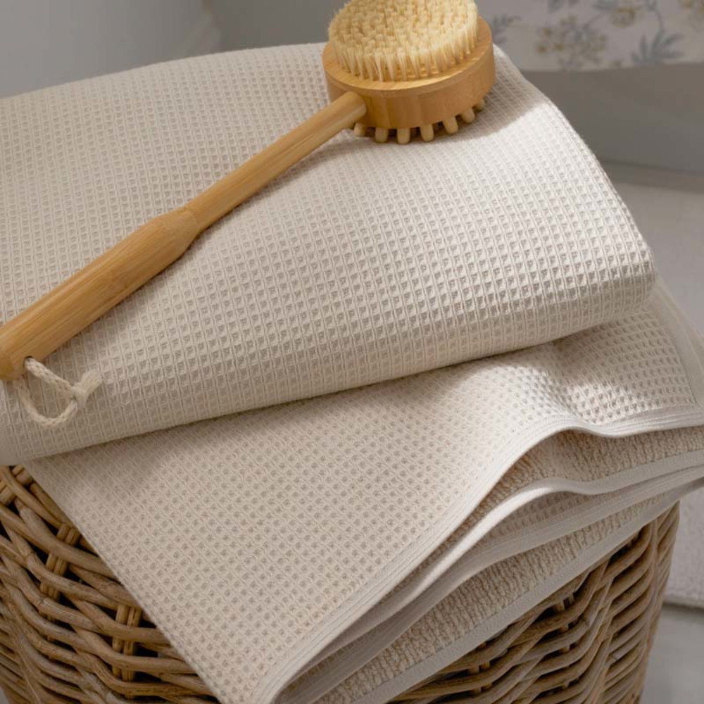 Waffle Hand Towel - Linen | The Company Store