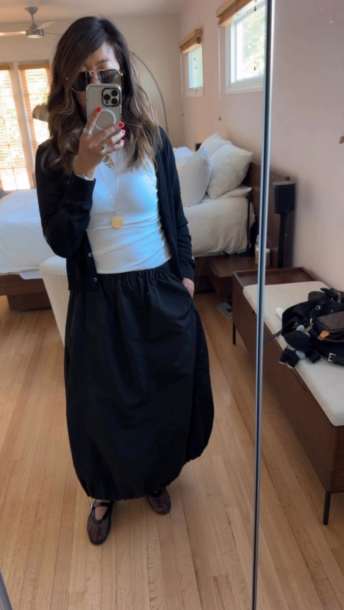 POV: You said yes to the bubble skirt 💁🏻‍♀️
Lately I’ve been loving silhouettes that play with volume and movement, and this one adds just the right touch of drama without trying too hard. Paired it with a simple tank and my go-to accessories for a look that’s fun, easy, and pulled together. 🫧✨
Skirt (size small)
Tank (size small(
Shoes (size 6.5)

#LTKItBag #LTKStyleTip #LTKSummerEdit