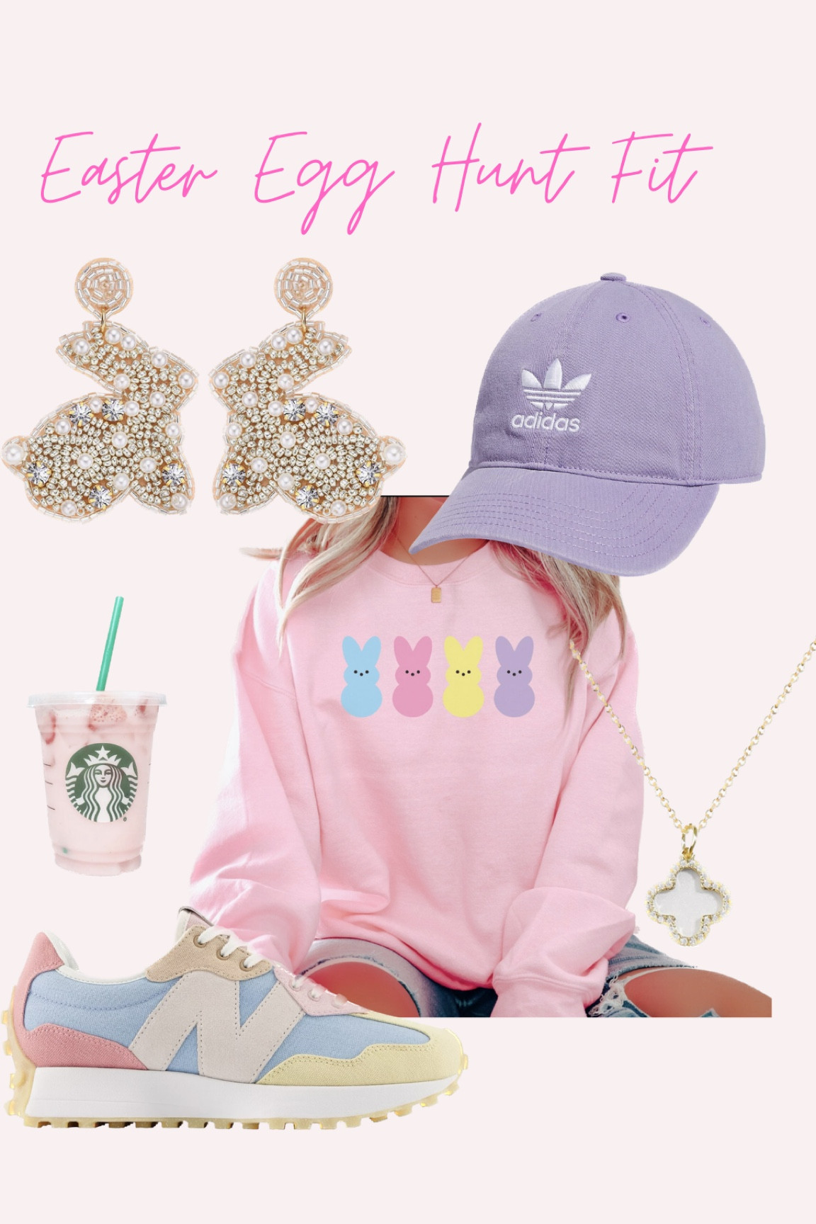 Easter Sweatshirt. Easter Egg Hunt. Easter Fit. Peeps Sweater. Spring. Easter OOTD  

#LTKstyletip #LTKSeasonal #LTKunder50