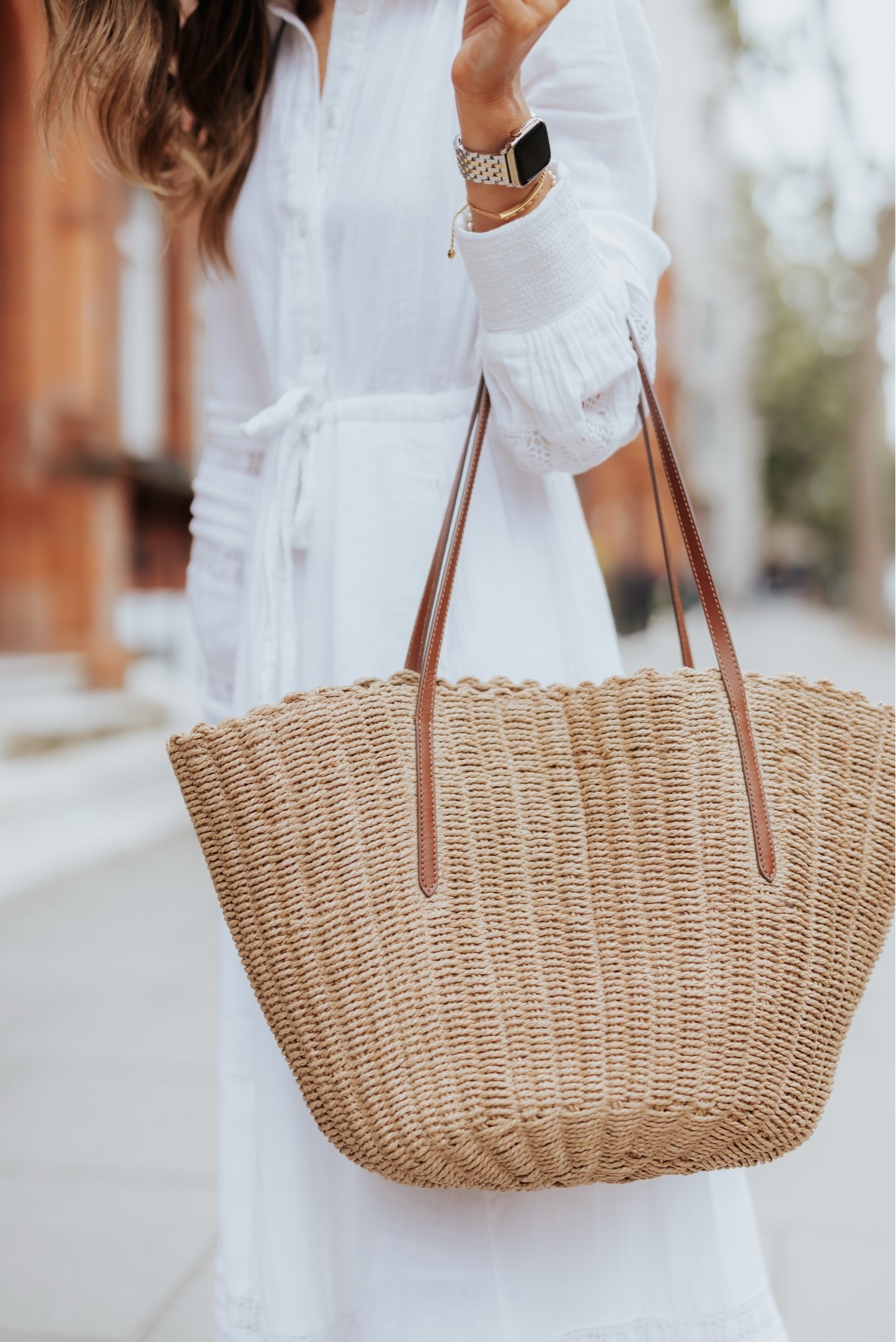 Raffia tote 🤎

#LTKsummer #LTKbag
