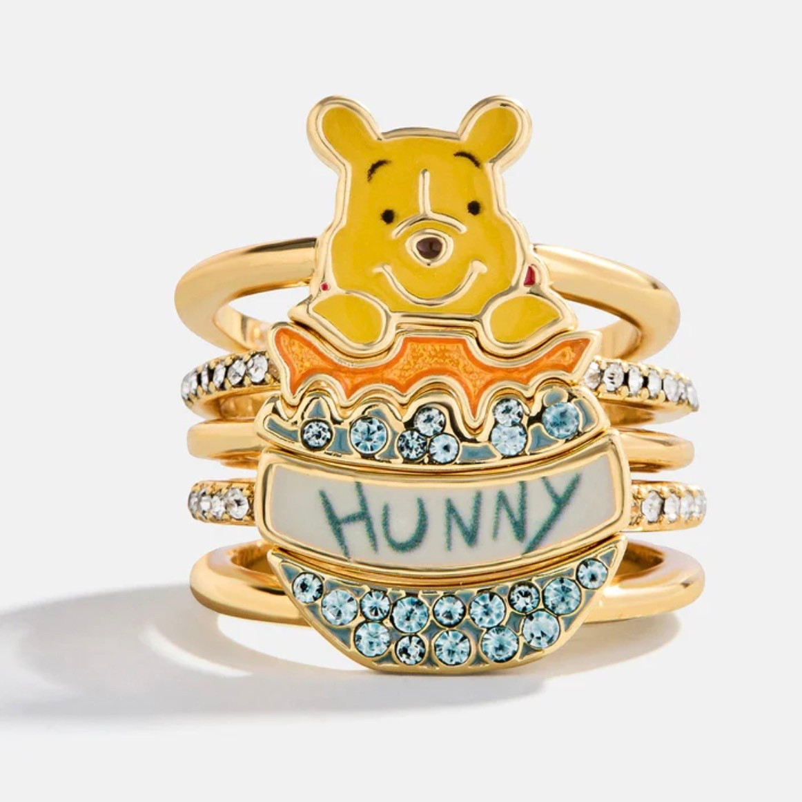 Also love the new Pooh Bear jewelry from Baublebar! The ring stack 👏👏👏

#LTKSeasonal #LTKBeauty #LTKootd