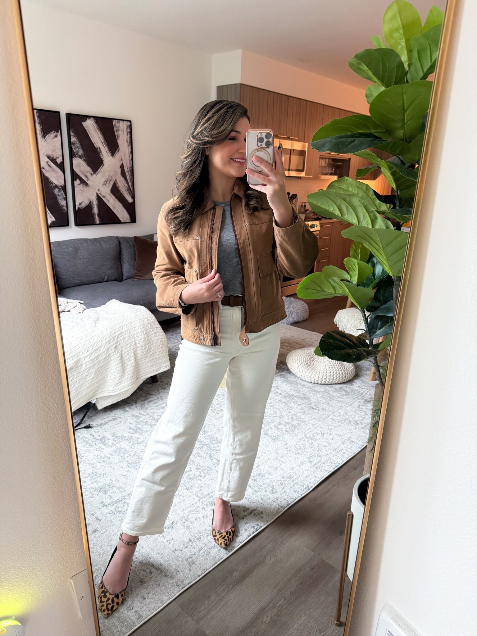 I love a suede jacket moment! This one is my favorite (wearing a small) and the white wash of these jeans (wearing a size 28) is just perfection🤎 

| spring outfit ideas | minimal style | casual chic style | denim | suede | effortless style | summer outfit ideas 

#LTKStyleTip #LTKPetite #LTKSeasonal