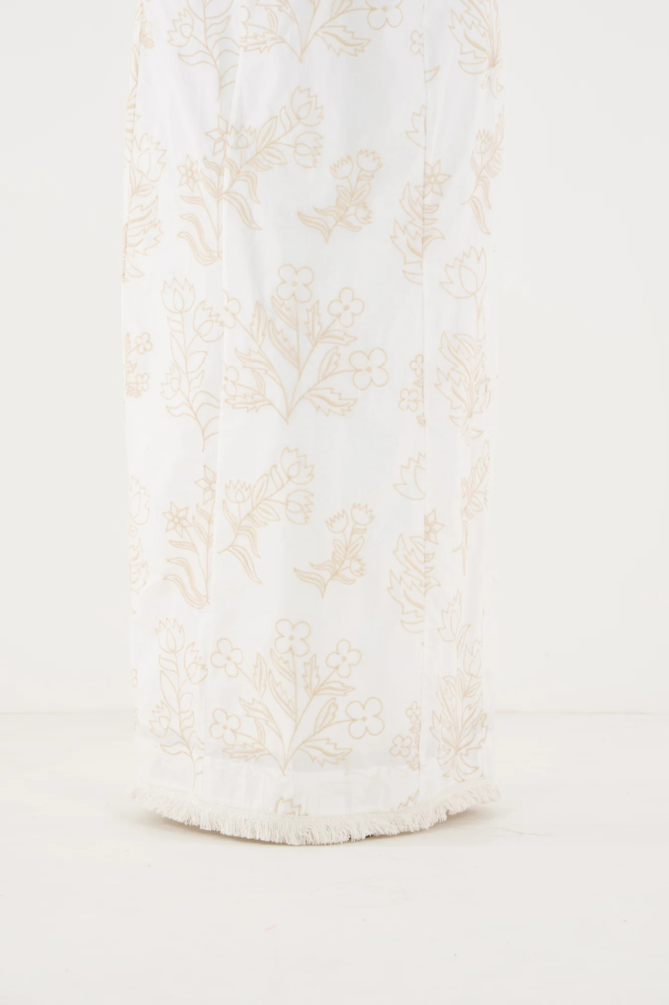 Hepburn Dress in Blanc Petals | Emily McCarthy