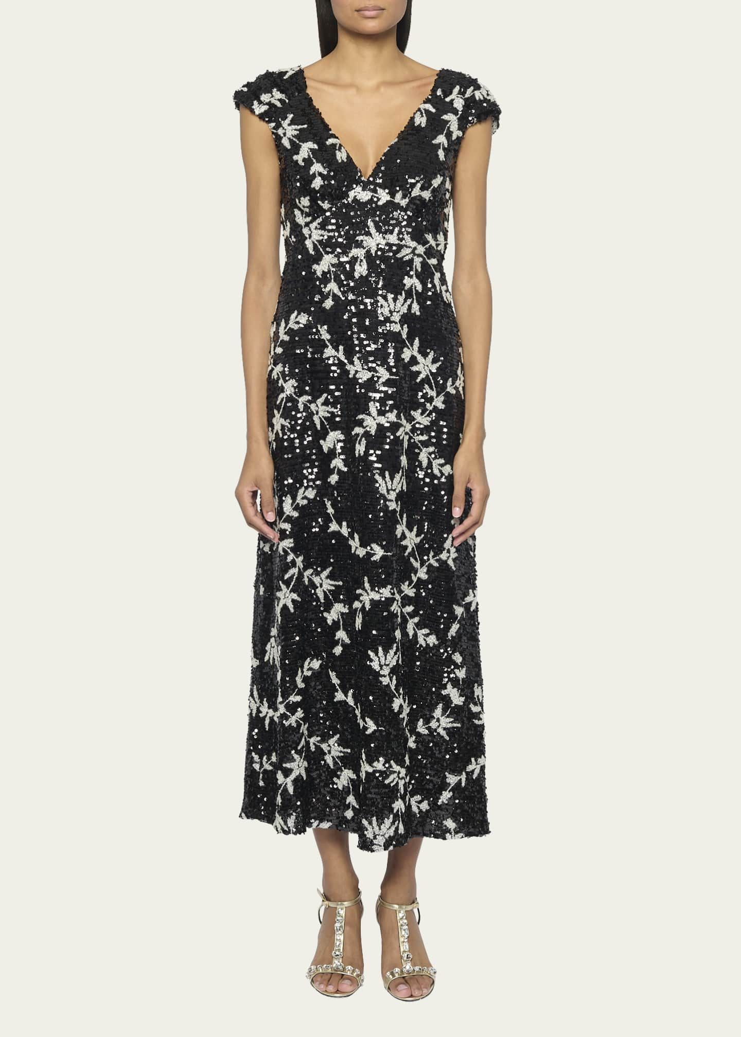 Erdem Vine Sequin-Embellished Dress | Bergdorf Goodman