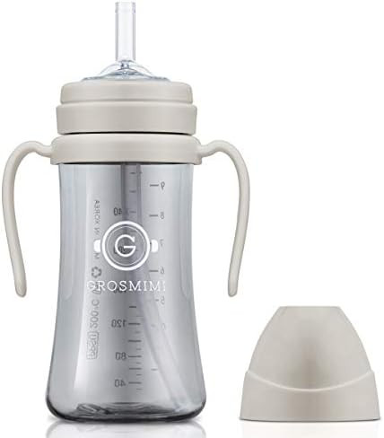 Grosmimi Spill Proof no Spill Magic Sippy Cup with Straw with Handle for Baby and Toddlers, Custo... | Amazon (US)