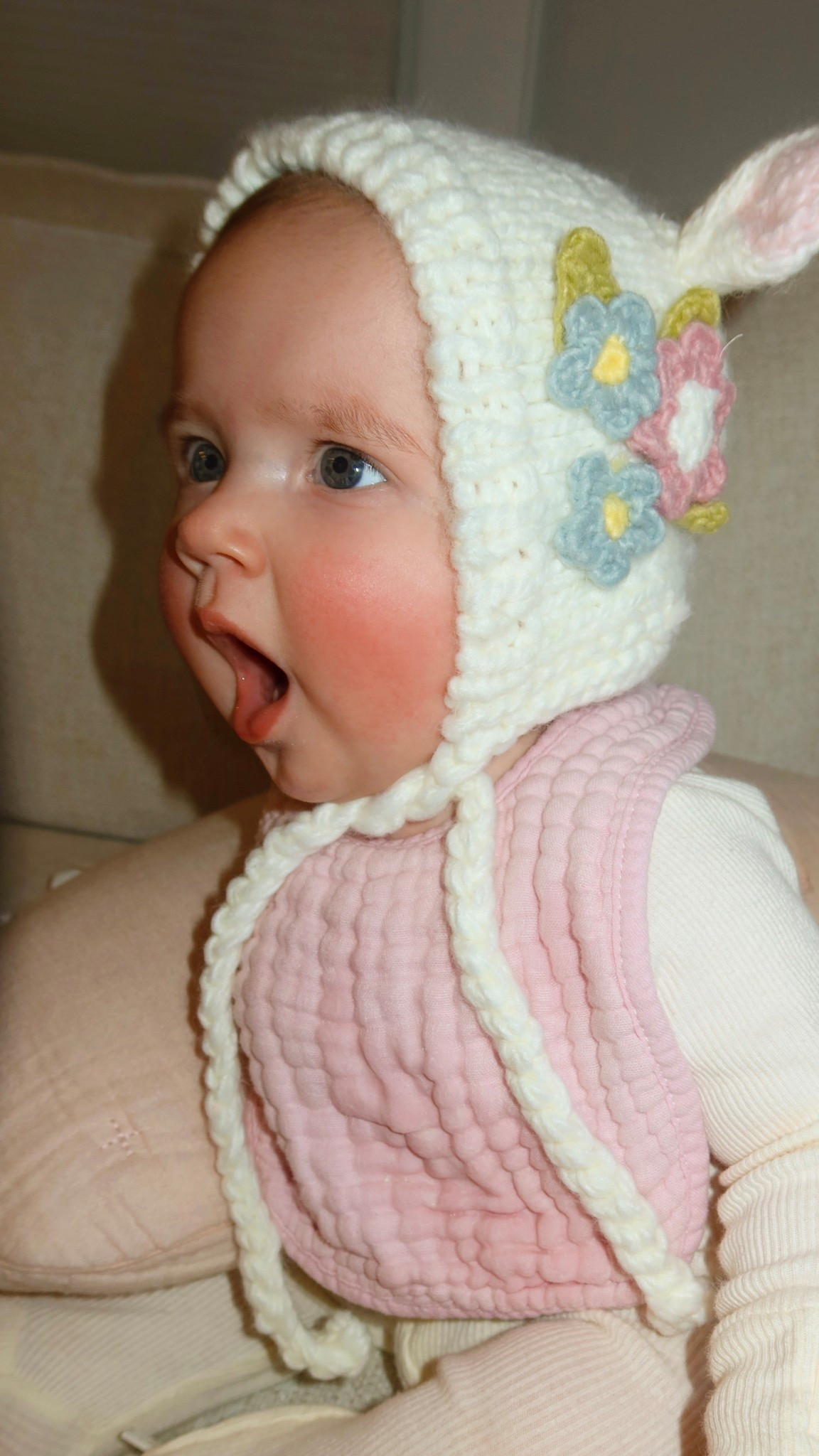 The cutest crochet bunny hat + bonnet for winter. Amazon bibs!

#LTKValentine #LTKmomlife #LTKBaby