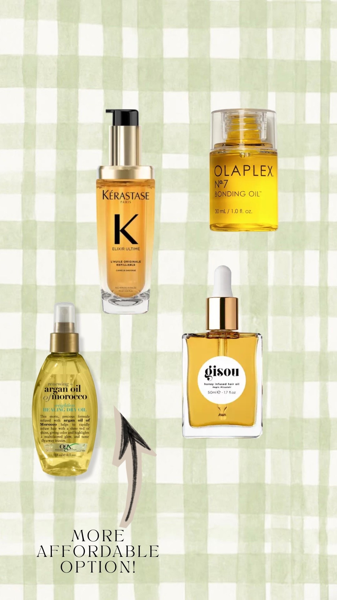 Hair oils i reccomend!