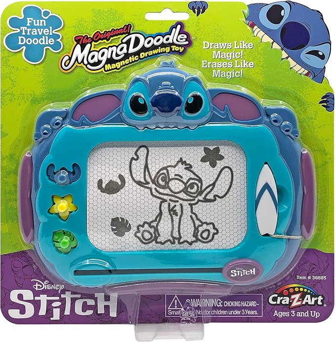 Cra-Z-Art Stitch Travel Magna Doodle Magnetic Drawing Board, Lilo and Stitch Kids Toy Gift | Amazon (US)