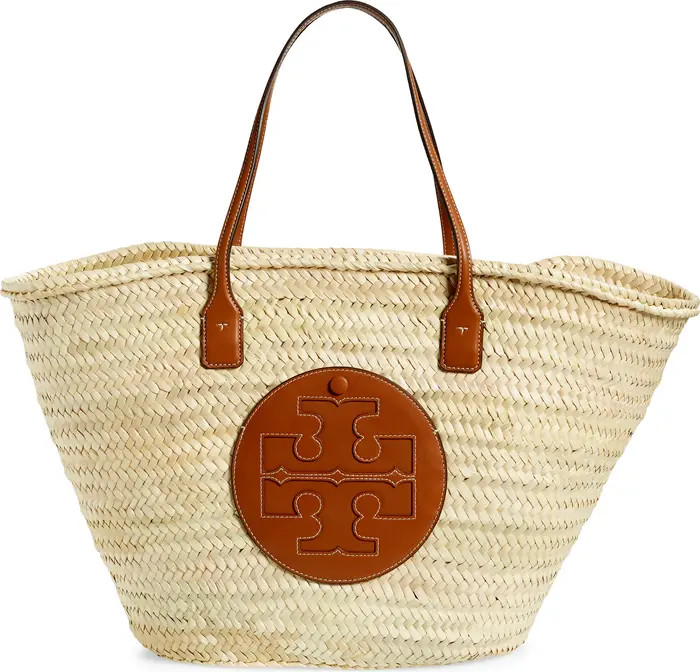 Ella Large Straw Basket Tote | Nordstrom
