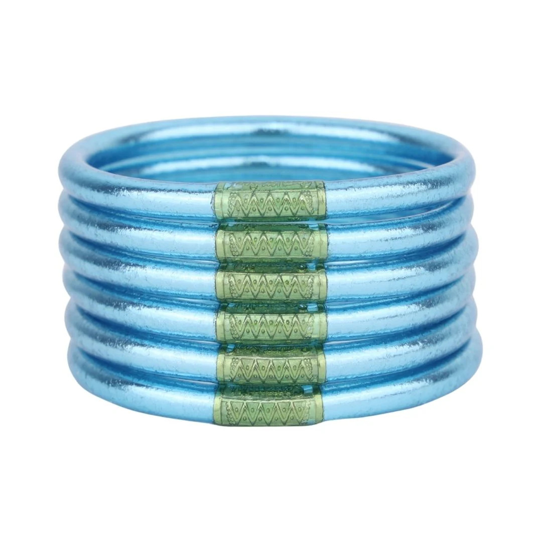 Azure All Weather Bangles® (AWB®) - Serenity Prayer | BuDhaGirl