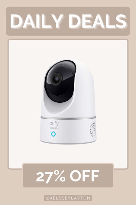 Amazon daily deal, eufy security camera on sale!

We have + love this one!!

#LTKsalealert #LTKfindsunder50 #LTKhome