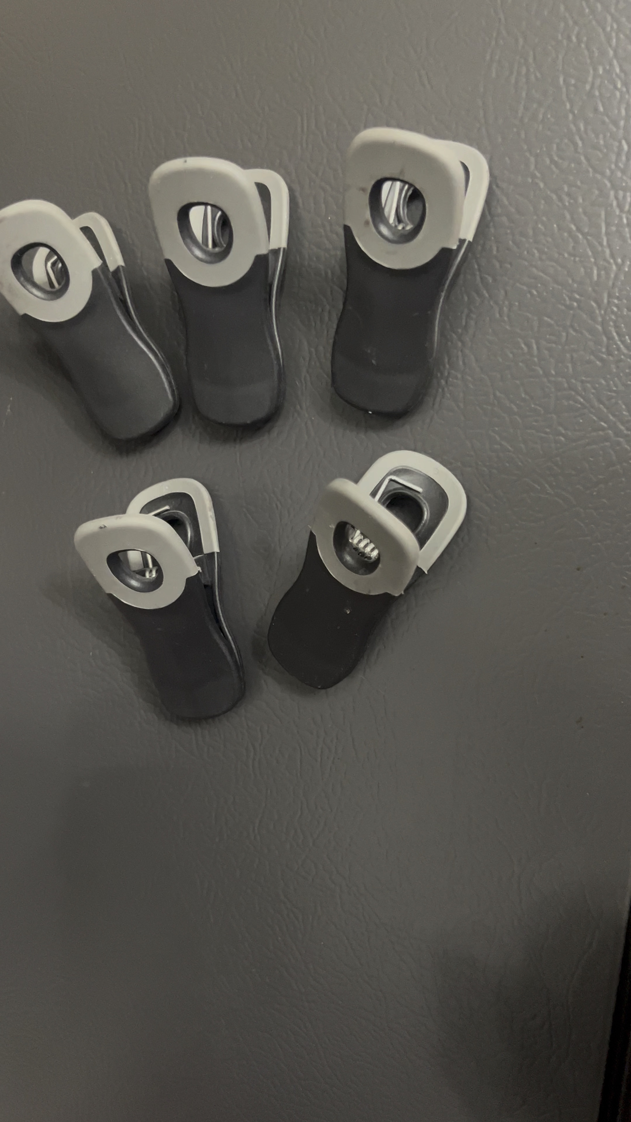 Chip clips fridge magnets! These are so handy for food items and also to clip photos or cards onto the fridge to display! The clips are strong and sturdy. Love this set! 

Kitchen organization

#LTKfindsunder50 #LTKhome