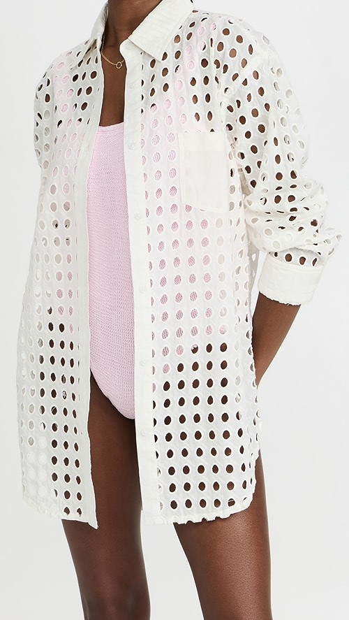 The Oxford Eyelet Tunic | Shopbop