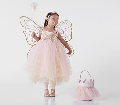 Kids Pink Butterfly Fairy Halloween Costume | Pottery Barn Kids