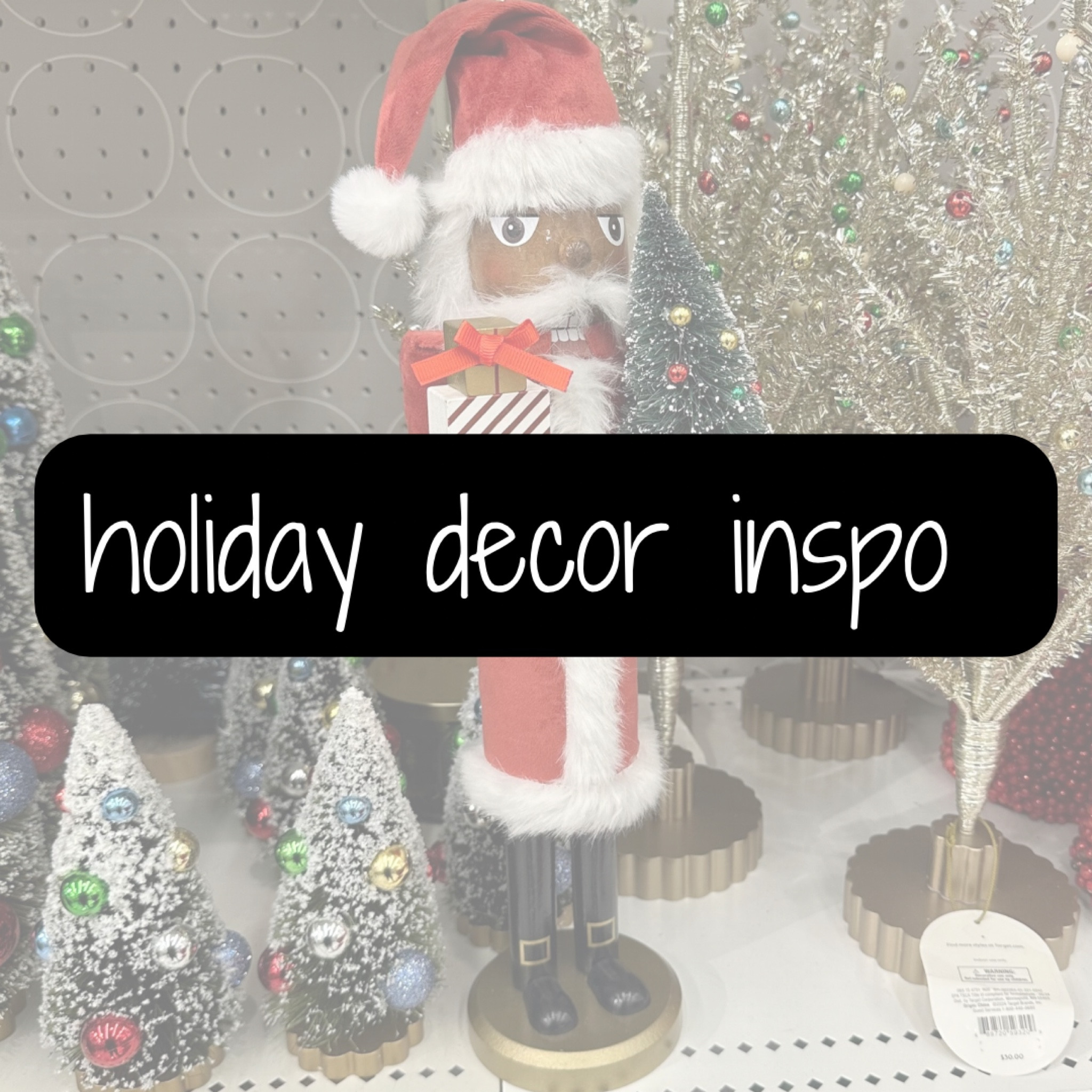 🎅🏾🤍 As a mom to two mixed girls, we LOVE finding all the fun Black Santa decor, and this year I’ve spotted some really great pieces already! Check out some of my favorites! 

#LTKHoliday #LTKFindsUnder50 #LTKFamily