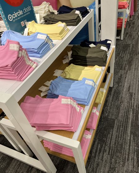 Loving these tops and tanks in these pretty light spring colors! I recently got my colors done and it's making shopping so much fun (and easy!!!)

#LTKmidsize #LTKstyletip
