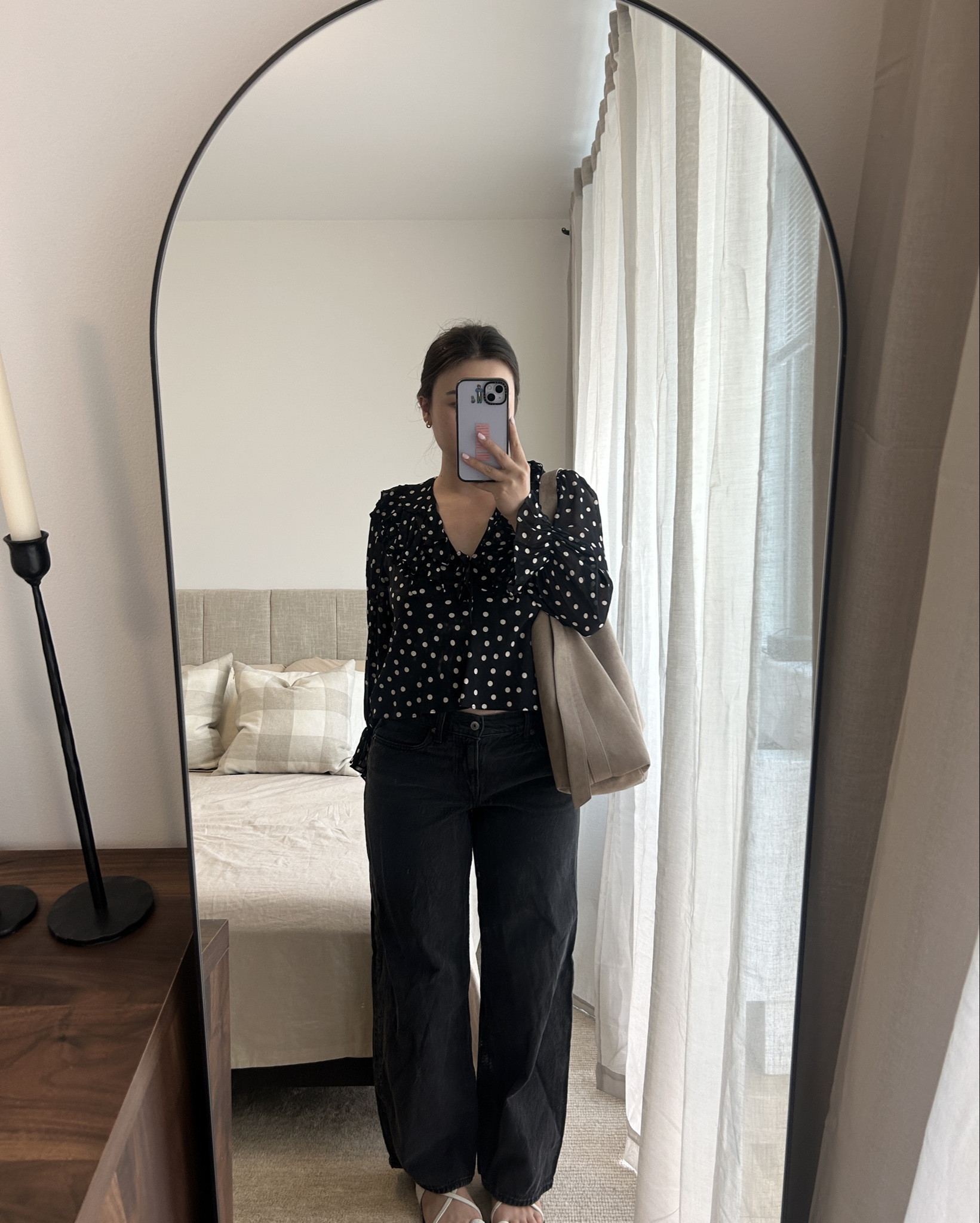Top - rented this on nuuly so linking the original (which is very $$$) so also linking some similar more affordable options! 

Bottom - my favorite jeans EVER, wearing a 26 short (normally a 27/28 waist so would size down on this one) 

#LTKStyleTip #LTKSeasonal #LTKPetite