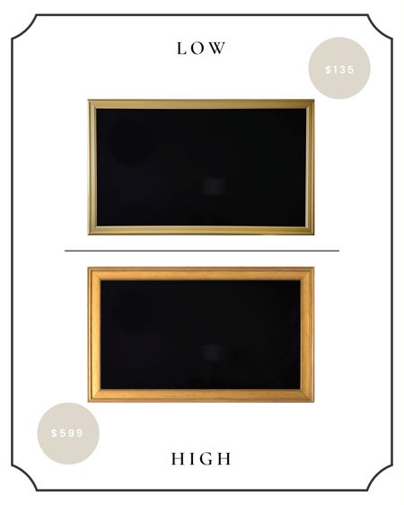 High / Low : gilded Frame TV frames 

#highlow #frametv #frame #saveorsplurge

#LTKsalealert #LTKhome
