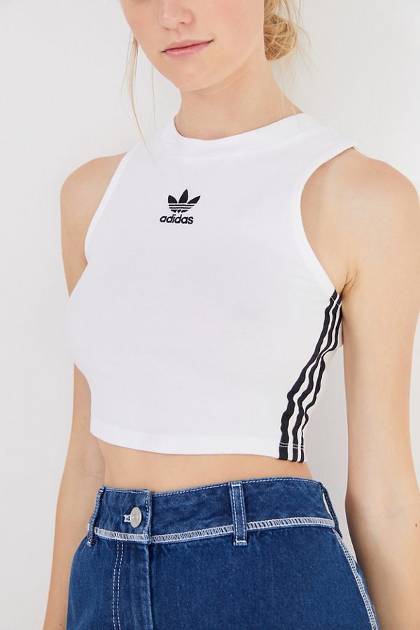 adidas Originals Cropped Tank Top | Urban Outfitters US