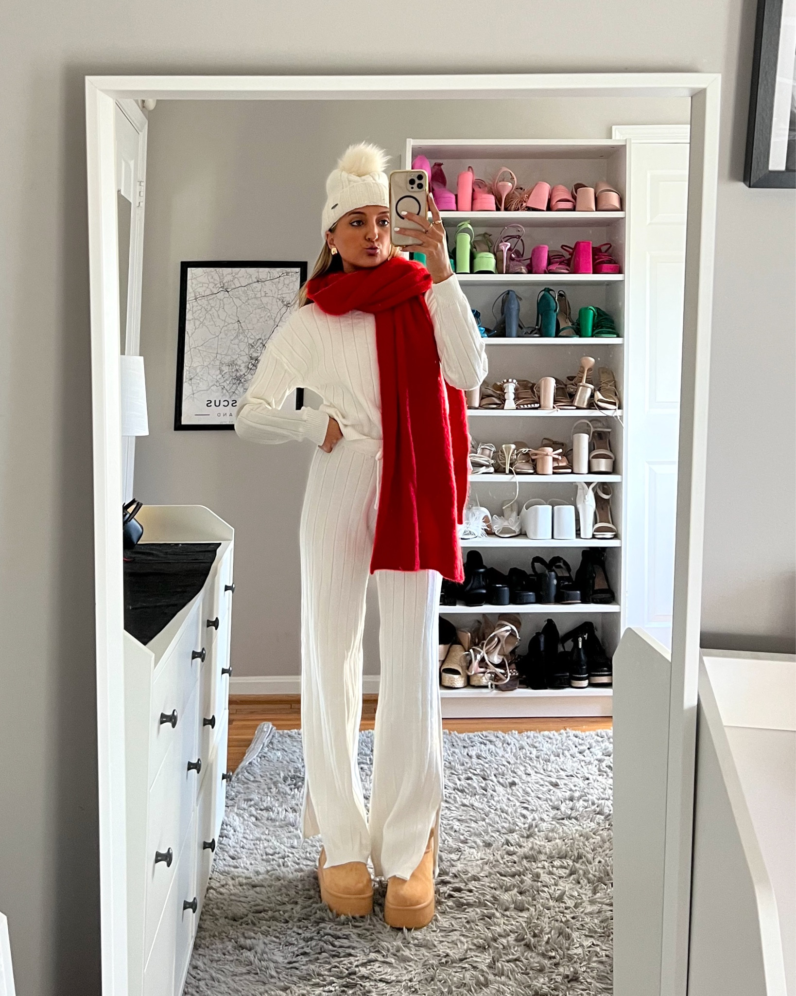 Last minute holiday outfit ideas featuring a new SheIn haul! Use code Q4mckenz15 for an extra 15% off 

This cozy two piece lounge set would be the perfect comfy / casual Christmas outfit idea. 

Platform UGG dupes run true to size and are $16 with code 

#LTKSeasonal #LTKHoliday