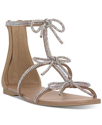 I.N.C. International Concepts Women's Gertrudis Bow Flat Sandals, Created for Macy's - Macy's | Macy's