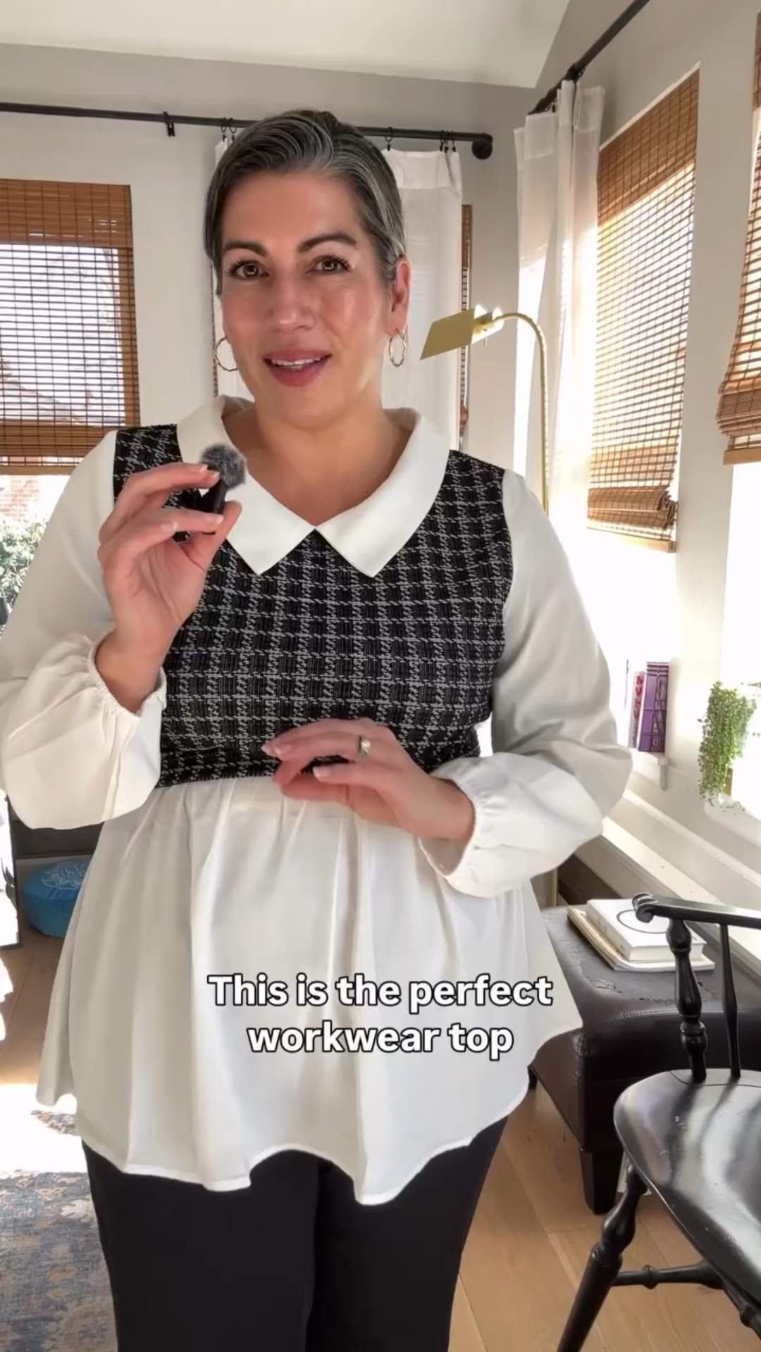 This is the THE PERFECT workwear blouse from @bloomchic 🥰

Available in sizes 10-30 
Fits perfectly for me 

Follow @nicholebabinec for more mid to
plus size outfits ideas! 

#bloomchic #bloomchicdress  #plussizeworkwear

#LTKWorkwear #LTKMidsize #LTKPlusSize