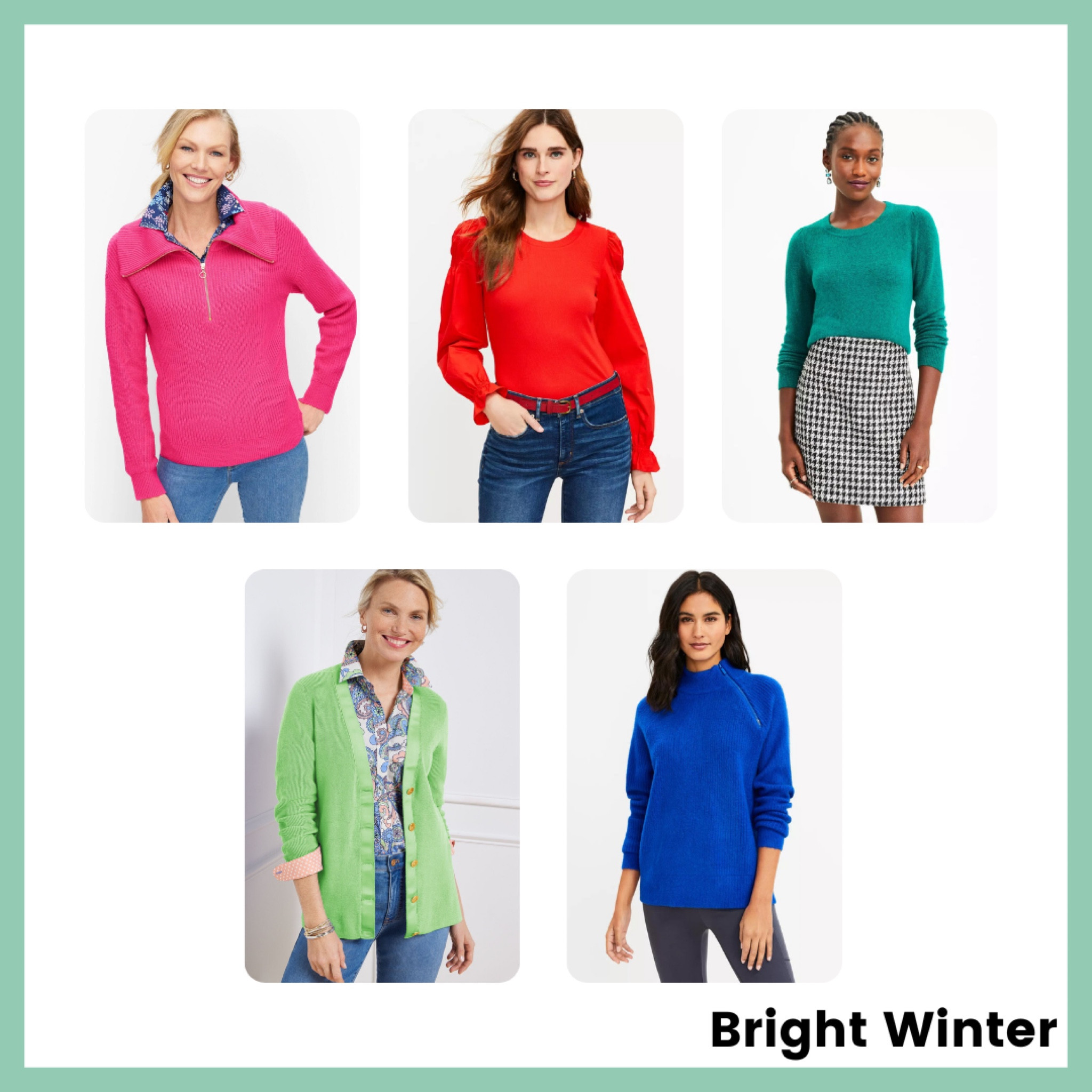 #brightwinterstyle #coloranalysis #brightwinter #winter

#LTKunder100 #LTKSeasonal