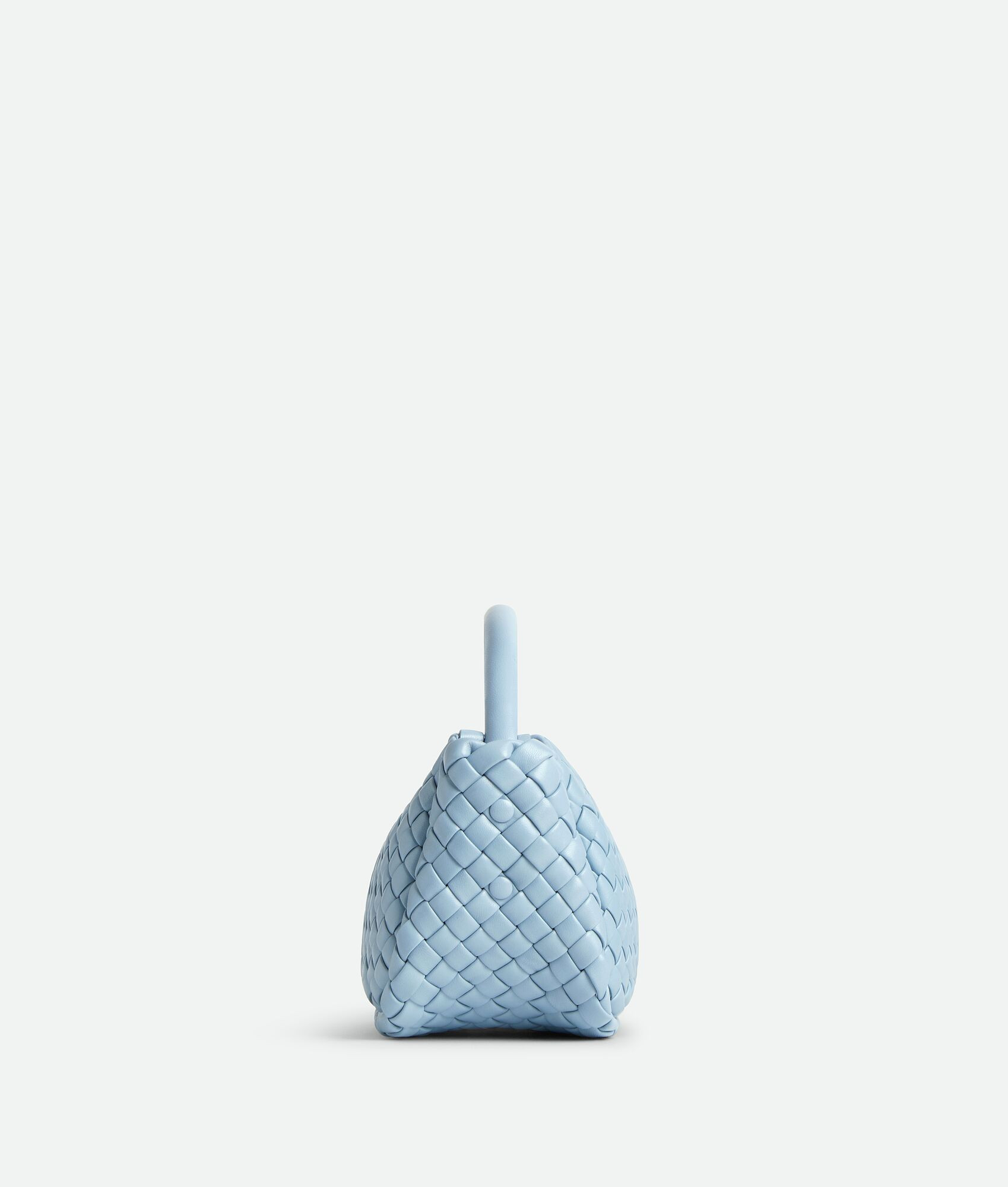 Bottega Veneta® Women's Small Cobble Top Handle in Ice. Shop online now. | Bottega Veneta