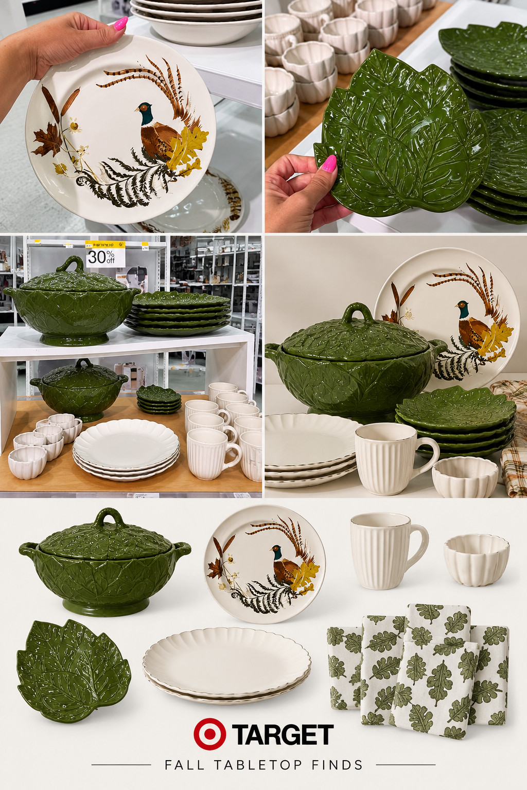 You HAVE to see the new Threshold fall collection! 🤎🍂 It’s giving ALL the PB vibes without the PB prices! 🙌✨ So many gorgeous pieces for a high-end fall table!

#TargetFinds #Threshold #FallDecor #FallTable #LTKHome #LookForLess 

 