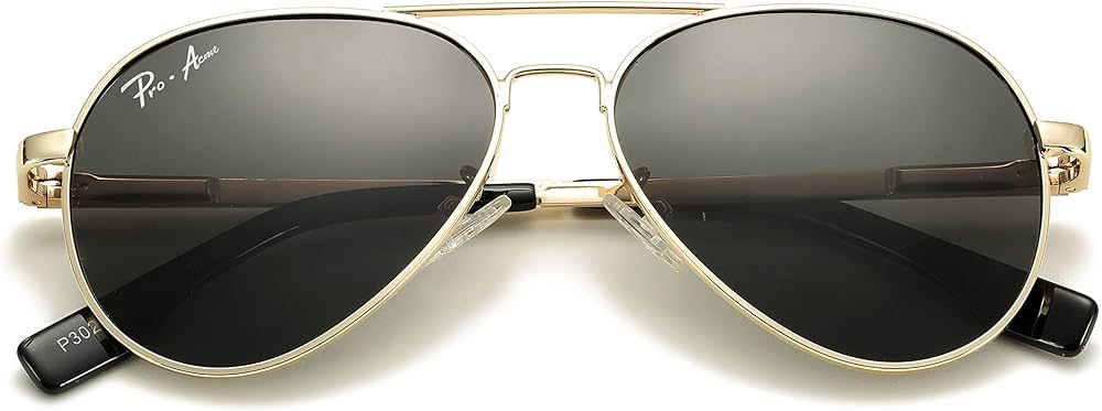Pro Acme Polarized Aviator Sunglasses for Men and Women 100% UV Protection, 58mm | Amazon (US)