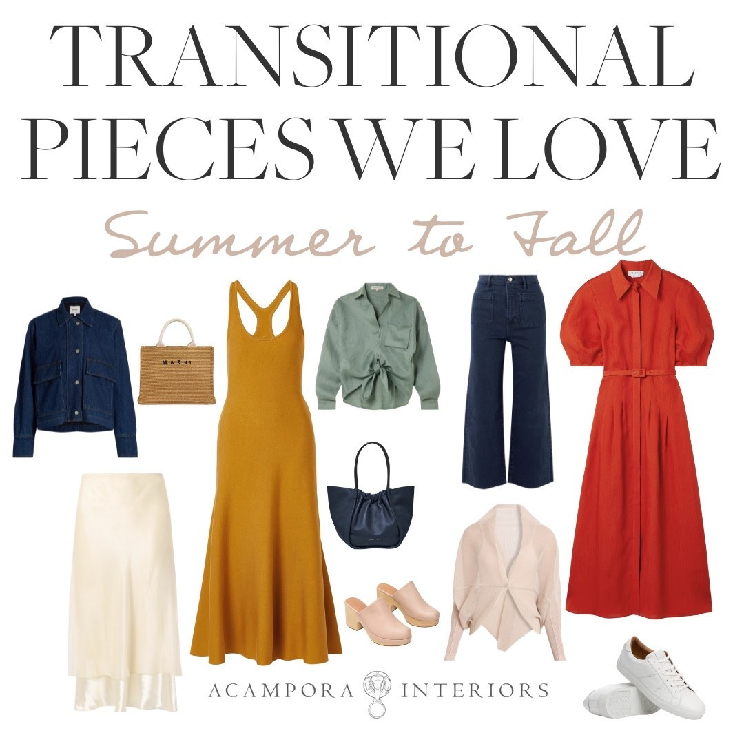 How does one look chic during a seasonal transition? To reinvigorate your summer-to-fall closet, we’ve assembled some of our favorite pieces for this time of year.

#LTKSeasonal #LTKStyleTip #LTKautumn