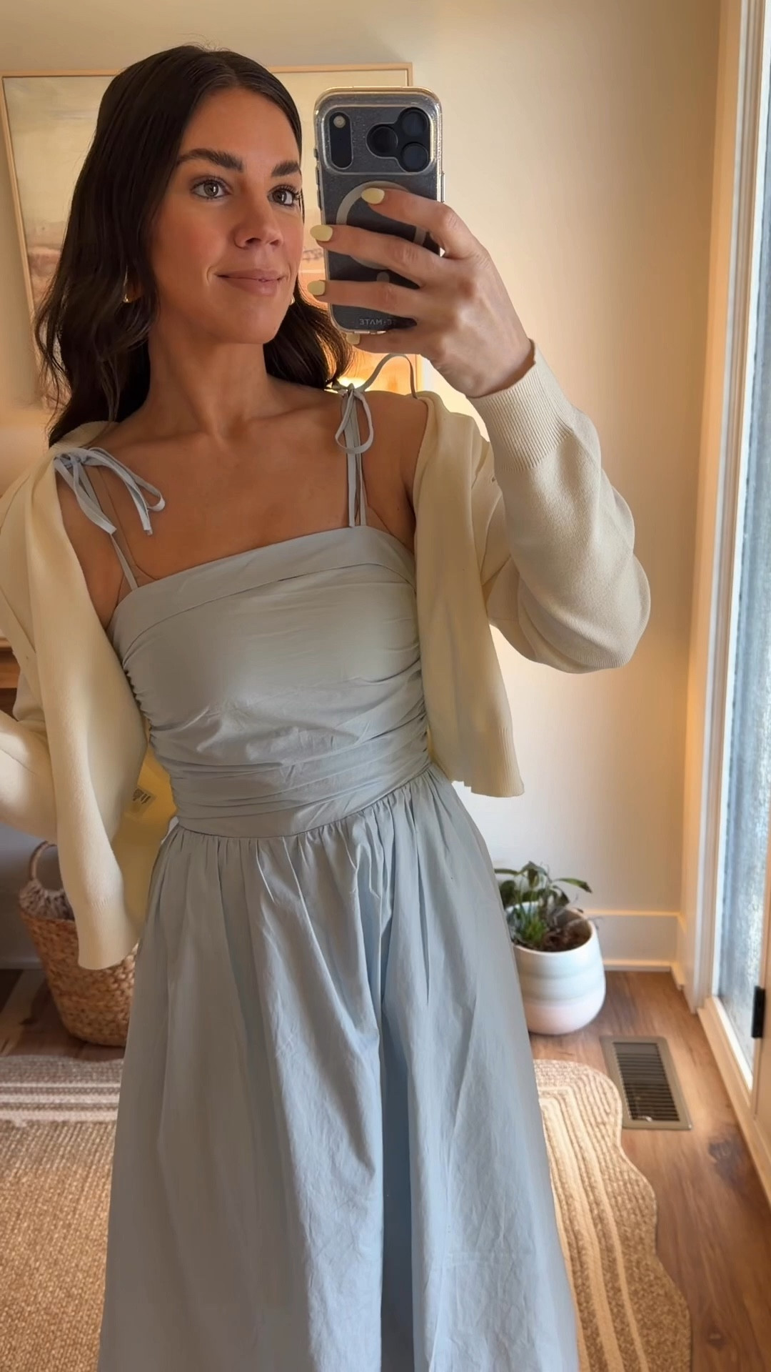 POV you find the cutest spring outfit ever. Wearing smalls in both! Love a light blue and cream together 🌷🌷

@OAK + FORT has the cutest spring staples! #ad

#LTKootd #LTKgrwm #LTKmomlife