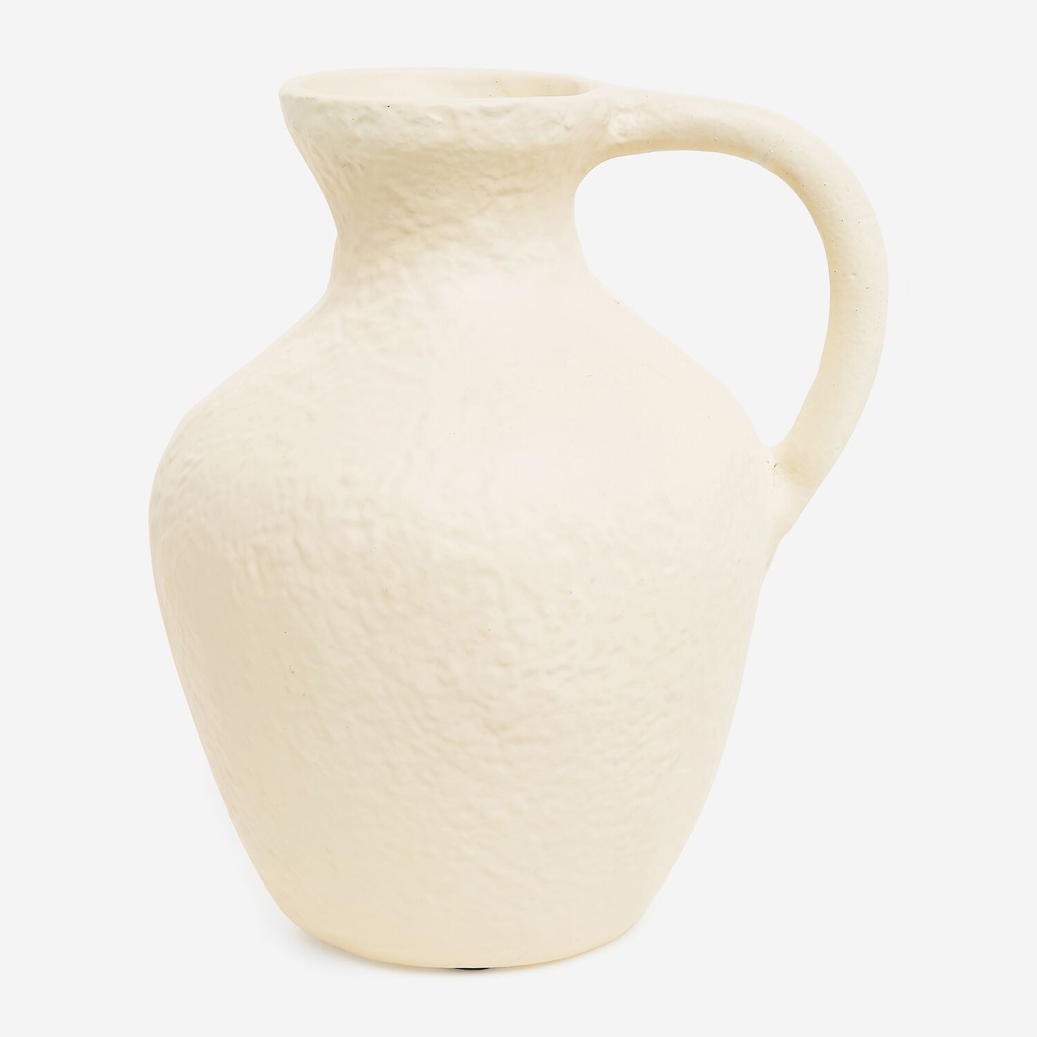 White Flower Vase 22x17cm | TK Maxx