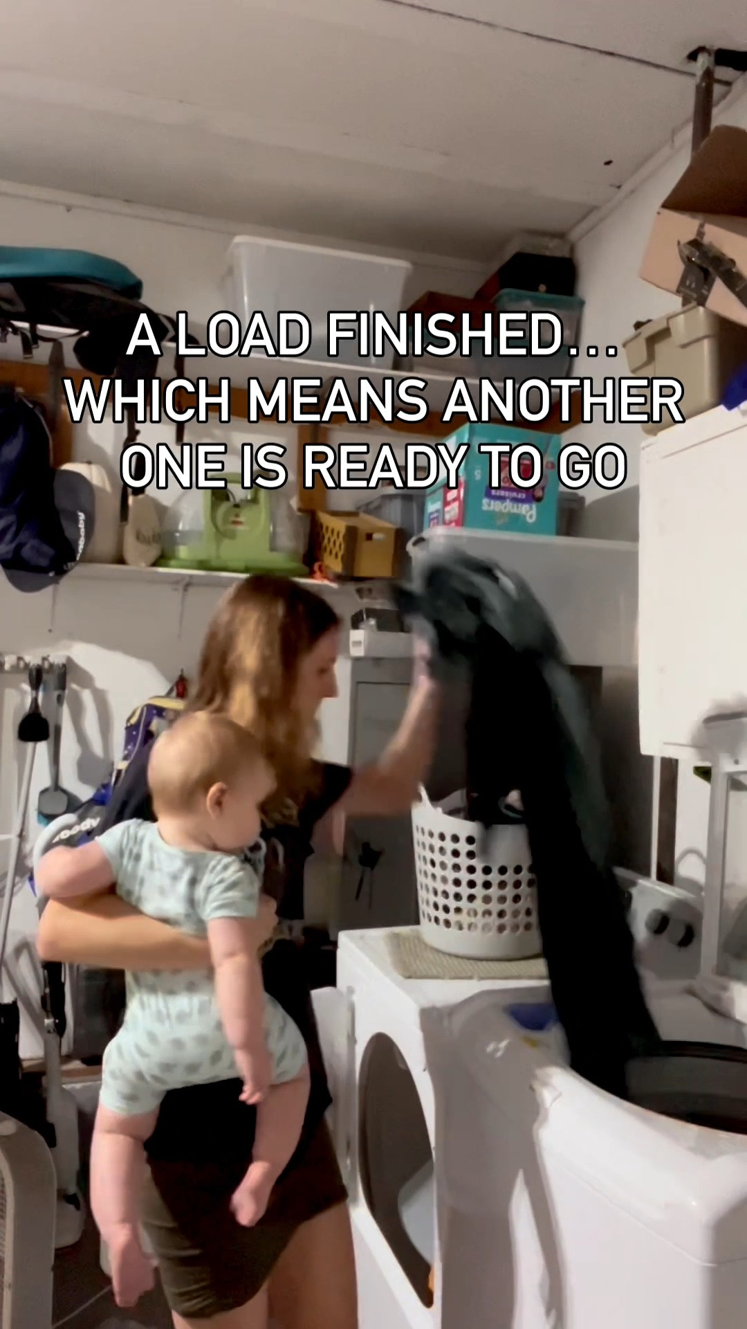 A load finished… which means another one is ready to go 😂🧺

Just the never-ending laundry rotation over here. Pull one load out, fold it (eventually 😅), and get the next one going. Linking some of my laundry room favorites that make keeping up with it all a little easier!

#LTKHome #LaundryRoutine #MomLife #HomeReset #LaundryDay

#LTKdayinmylife #LTKmomlife #LTKHome