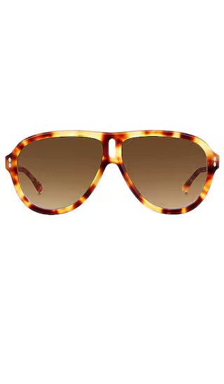 Aviator Sunglasses in Havana Honey | Revolve Clothing (Global)