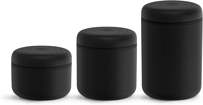Fellow Atmos Vacuum Canister for Coffee & Food Storage - Airtight Sealed Container, Matte Black, ... | Amazon (US)