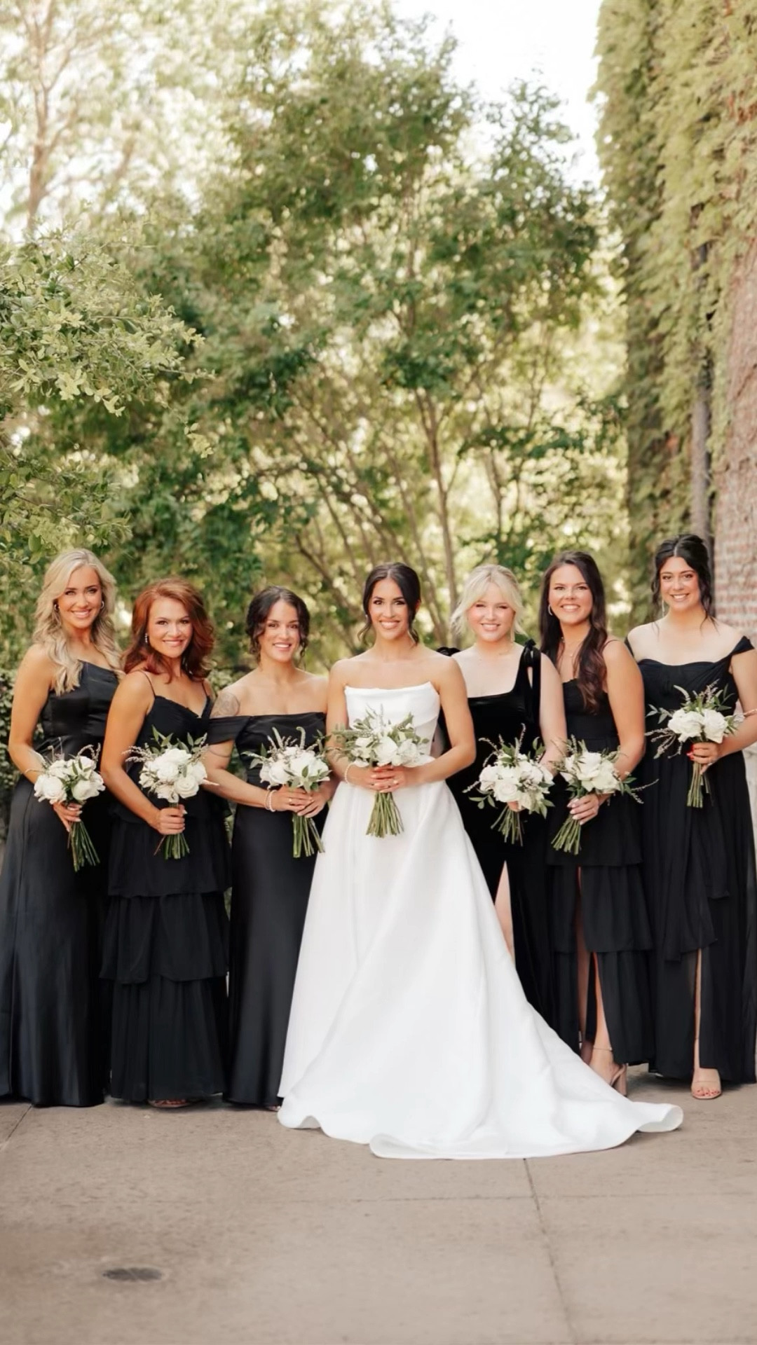 The prettiest bridesmaids in the prettiest dresses! 🖤🐈‍⬛

#LTKWedding #LTKFindsUnder100 #LTKParties