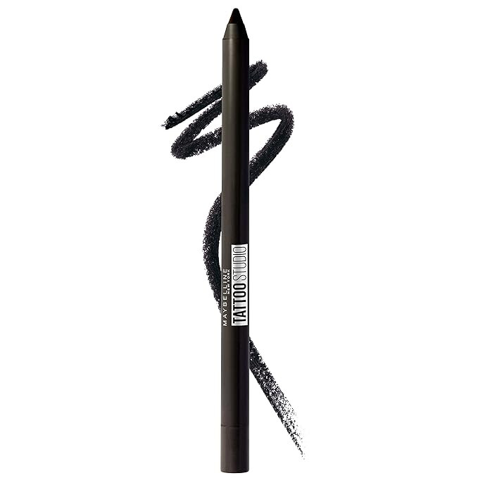 Maybelline TattooStudio Long-Lasting Sharpenable Eyeliner Pencil, Glide on Smooth Gel Pigments wi... | Amazon (US)