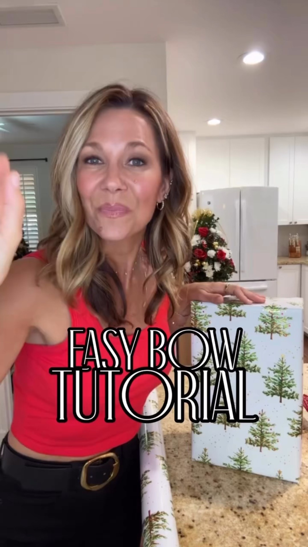 Easy Christmas Bow Tutorial 

#LTKHoliday #LTKGiftGuide #LTKSeasonal