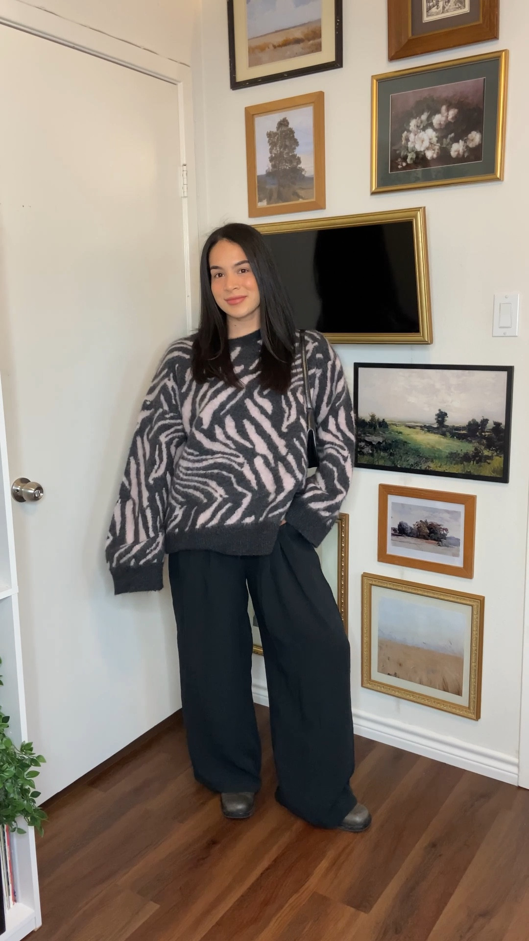 styling my monthly pick (the sweater) from my rent the runway subscription ✨ i linked the items i was able to find! 💕check out rent the runway (link in bio on IG) and use code RTRXJMELGOZA50 for a big discount!! rent the runway • monthly clothing subscription ➡️ https://www.renttherunway.com/?utm_source=affiliate&utm_medium=cirqle&utm_campaign=jessicamelgoza_&utm_term=560855 ✨ // Rent the Runway finds, Rent the Runway favorites, affordable luxury fashion, designer fashion rental, Rent the Runway must haves, Rent the Runway deals, Rent the Runway outfits 2025, trending fashion haul, Rent the Runway closet, Rent the Runway styles, Rent the Runway haul, Rent the Runway review, Rent the Runway fashion, Rent the Runway outfits, designer clothing rental, try on haul 2025, Rent the Runway try on, fashion haul video, Rent the Runway dresses, how to style Rent the Runway, Rent the Runway pieces, affordable designer fashion, outfit inspo 2025, clothing rental review, designer haul, zebra print sweater outfit, oversized zebra sweater, comfy fall outfit, cozy fall outfit idea, wide leg trousers outfit, moto boots outfit, edgy fall style, y2k bag outfit, casual fall fashion 2025, comfy cozy fall outfit, relaxed fall outfit, trendy fall street style, neutral fall outfit aesthetic, everyday fall outfit inspo, amazon fall fashion finds, cozy sweater outfit, statement sweater fall style, zebra print trend, wide leg pants fall outfit, moto boot styling, y2k accessory style, comfy casual fashion, fall wardrobe essentials, chic relaxed outfit, fall layering inspo, casual ootd vibes, fall outfit aesthetic, fall fashion inspiration, cozy chic outfit, effortless fall style, daily fall outfit inspo, comfy style aesthetic, minimal fall neutrals, cool girl fall style  

 #LTKCyberWeek #LTKGiftGuide #LTKHoliday