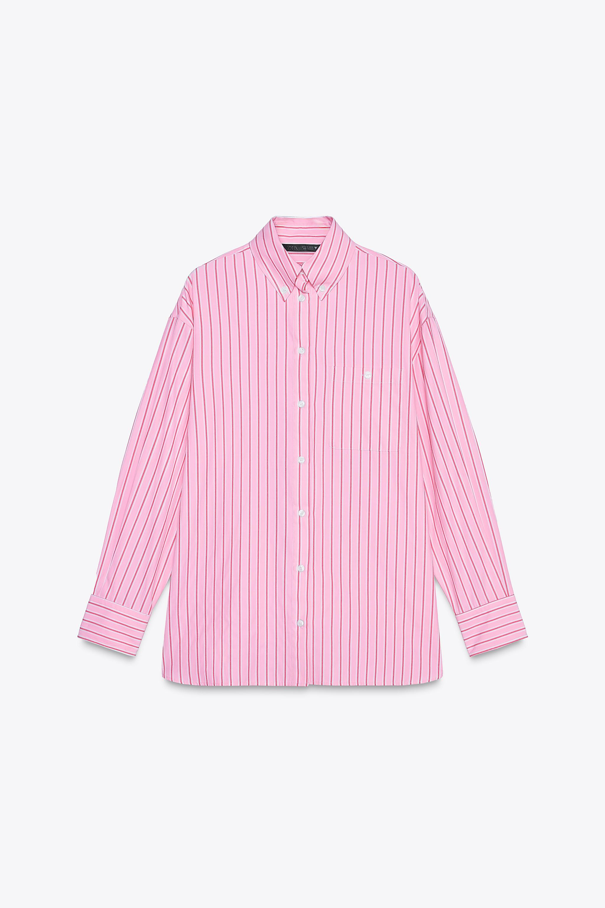 OVERSIZED STRIPED SHIRT | Zara US