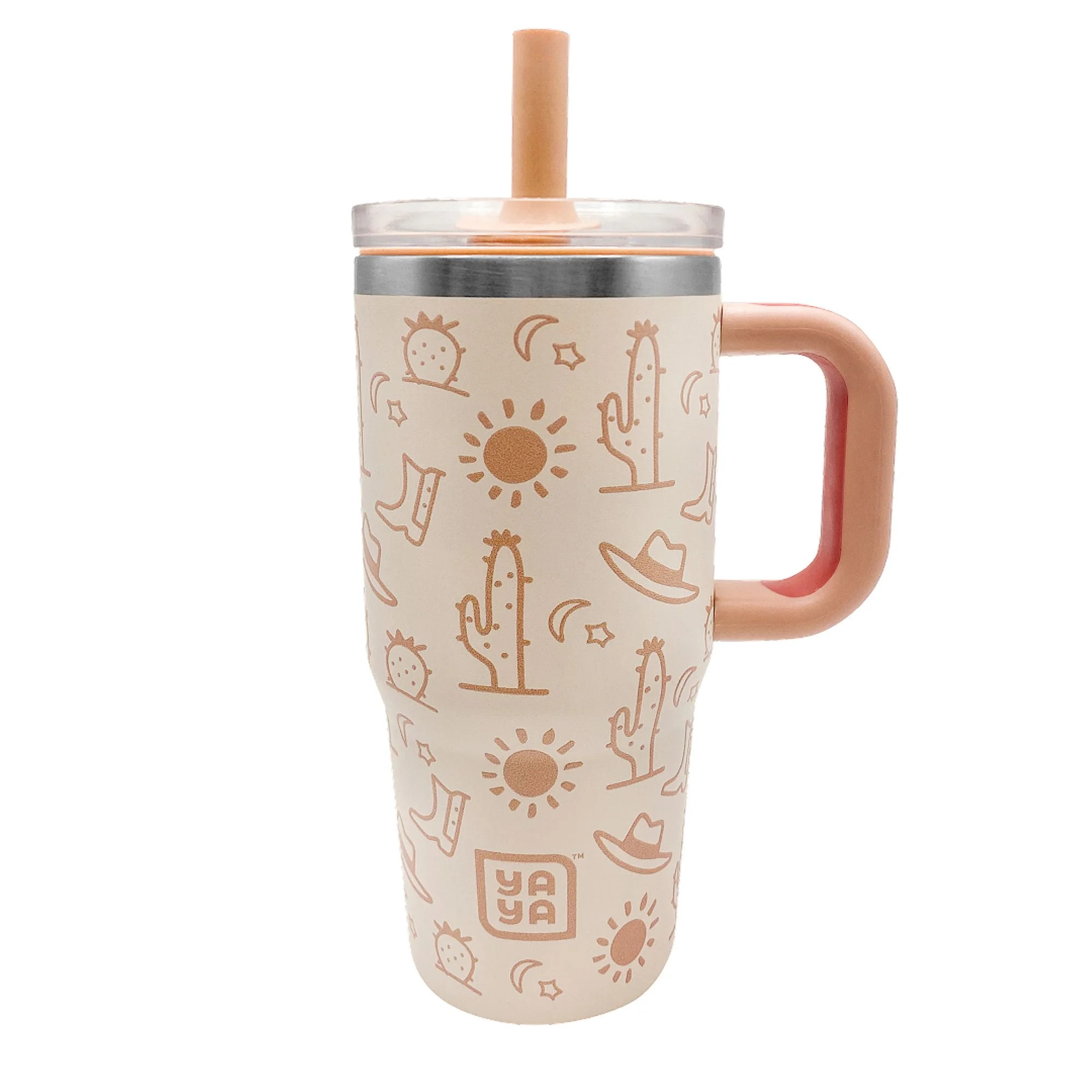 YAYA My First Travel Tumbler for Preschool & Kids 3+, Insulated Stainless Steel Tumbler with Reus... | Walmart (US)