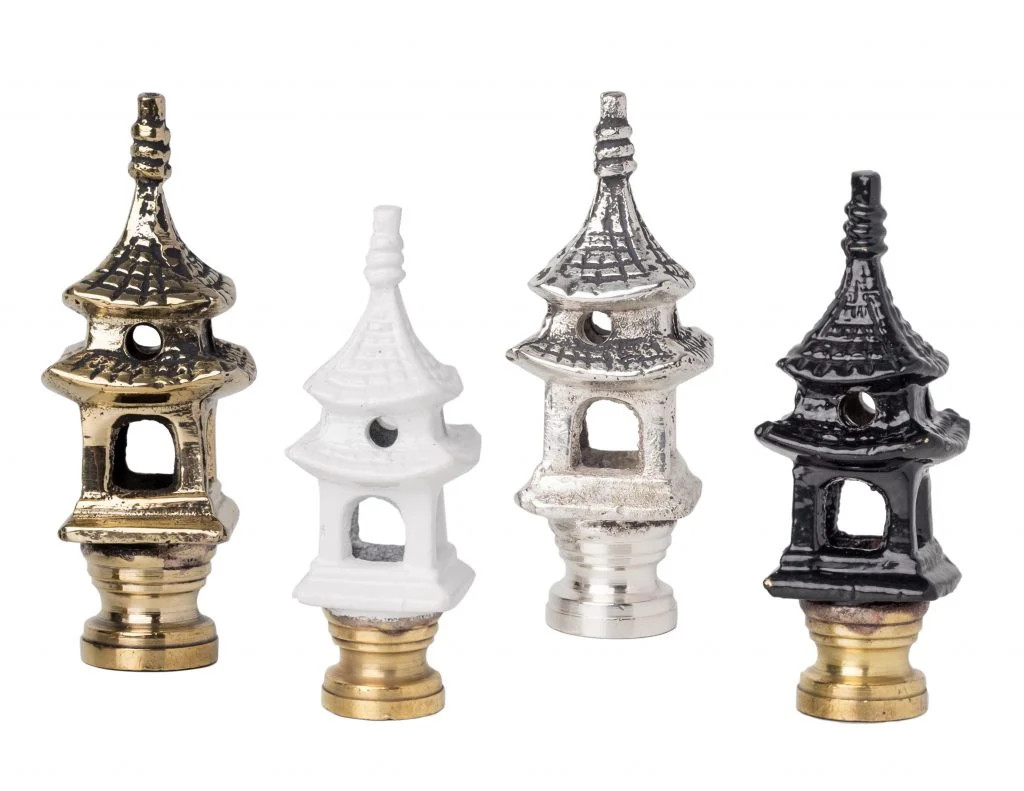 Pagoda Lamp Finial Style 1 | The Enchanted Home