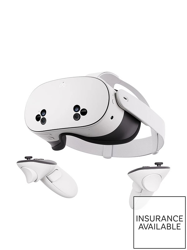 Meta Quest 3S 128GB - Dive into mixed reality - Unreal experiences - All-in-One headset with cont... | Very (UK)